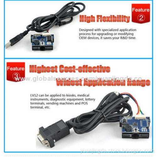 Cheapest 1D OEM Warehouse Barcode Reader Engine with Long Reading Distance and Lifespan